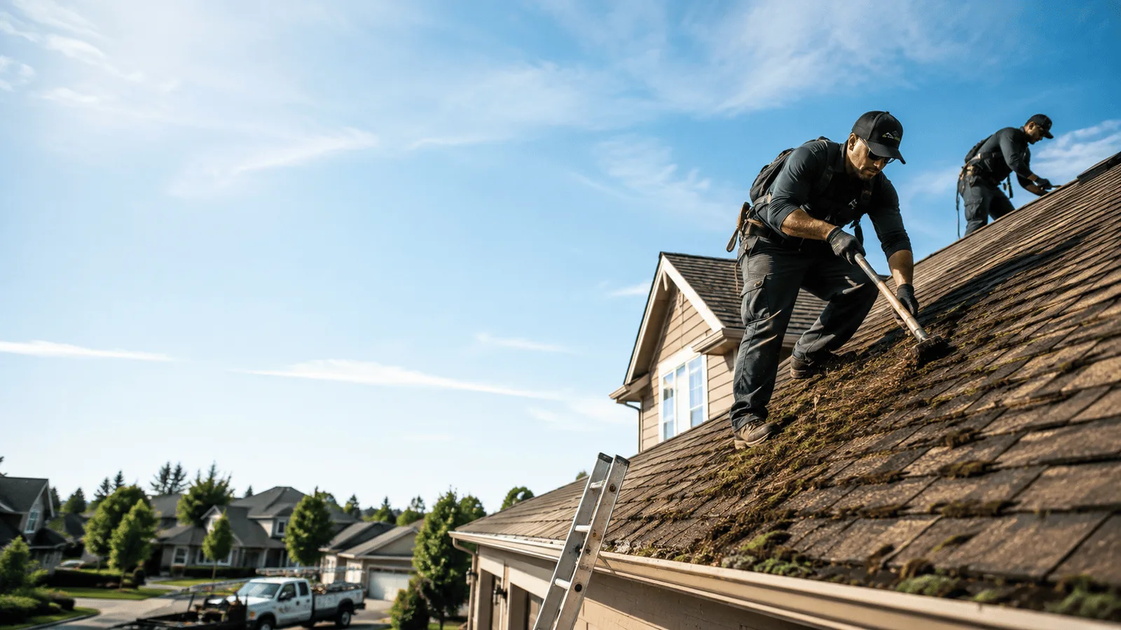 Roof Moss Removal in Arabi, LA near me